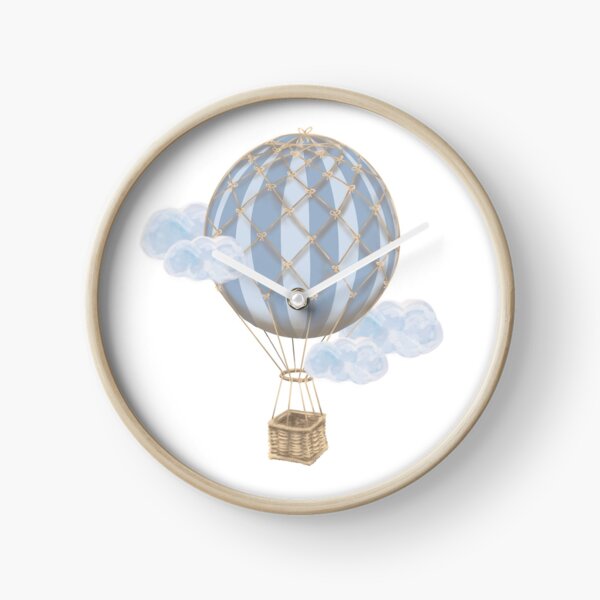 Item preview, Blue Vintage Hot Air Balloon  designed and sold by Monnolife.