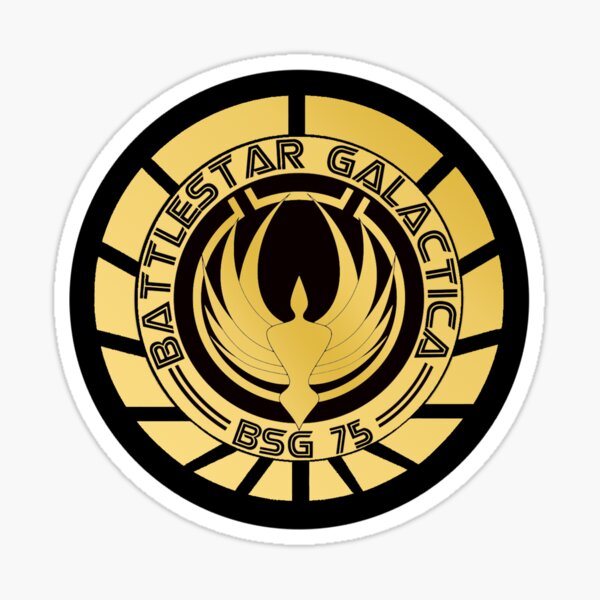Artikel-Vorschau von Battlestar Galactica Goldenes Logo, designt und verkauft von Artanis76.