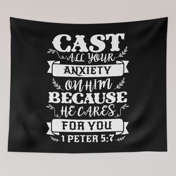 Item preview, 1 Peter 5:7 designed and sold by plushism.