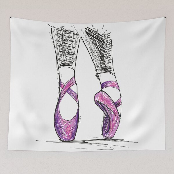 Aperçu de l'œuvre Chaussons de ballet créée et vendue par Imakeyouhappy.