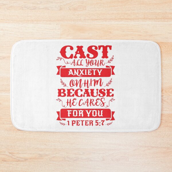 Item preview, 1 Peter 5:7 designed and sold by plushism.