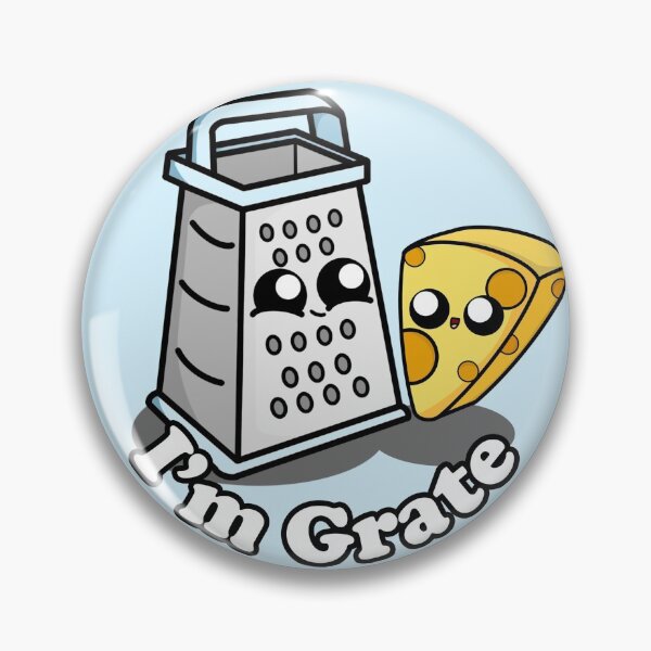Item preview, Cute Cartoon Grater | I'm Grate designed and sold by cookingwithten.