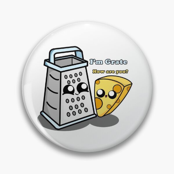 Item preview, Cute Cartoon Grater | I'm Grate designed and sold by cookingwithten.