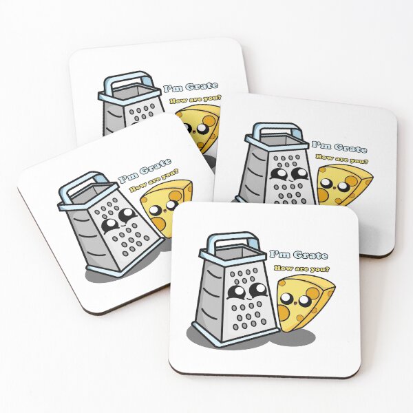 Item preview, Cute Cartoon Grater | I'm Grate designed and sold by cookingwithten.