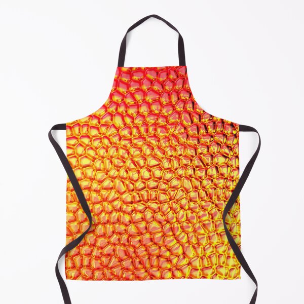 Item preview, orange pattern in the style of fire behind profiled glass designed and sold by Rostislav Bouda.