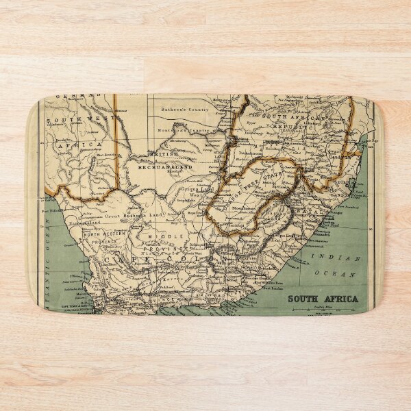 Item preview, Map of South Africa (1899) designed and sold by allhistory.