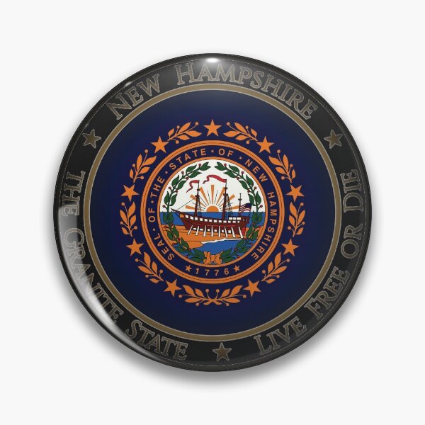 Item preview, Shade New Hampshire USA United States of America American State Flag designed and sold by DragonXX.