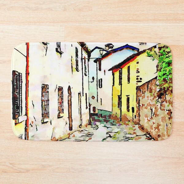 Item preview, Fognano: foreshortening of the street designed and sold by Giuseppe Cocco.