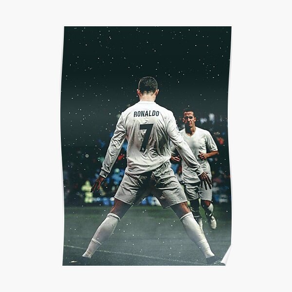 Feier Cristiano Ronaldo Poster