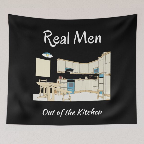 Item preview, Real Men Stay Out of the Kitchen,funny gift christmas  designed and sold by piskwi.