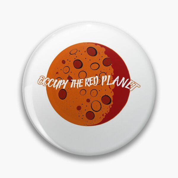 Item preview,  occupy the red planet, the red planet mars designed and sold by vibeno1.