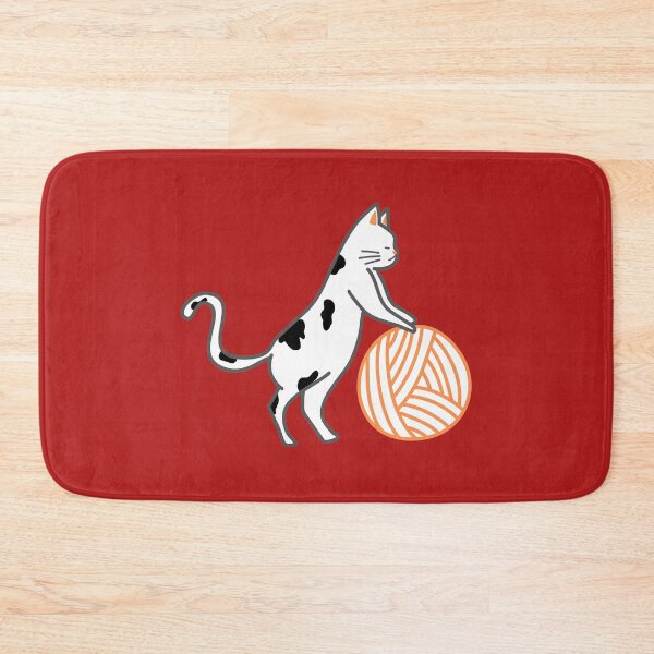 Item preview,  FUNNY CAT PLAYING  WITH  WOOL BALL  designed and sold by Totaghyr.