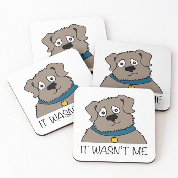 Item preview, It wasnt me dog designed and sold by Scat the cat.