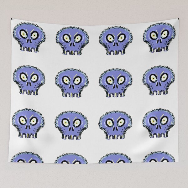 Item preview, Snazzy skull designed and sold by nloooo.