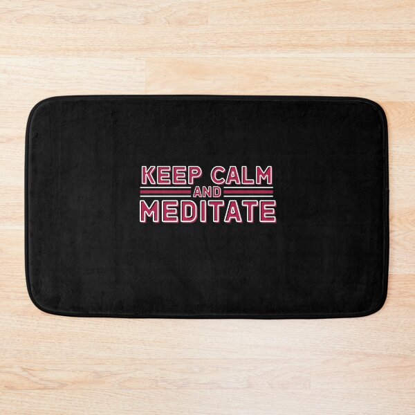 Item preview, KEEP CALM AND MEDITATE designed and sold by MyTrendStore.
