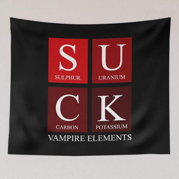 Item preview, Suck Funny Chemistry Periodic Table Science Joke designed and sold by WarmlyGreetings.