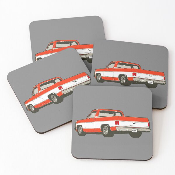 Item preview, 73-79 Orange C Truck Rear designed and sold by CoolRide.