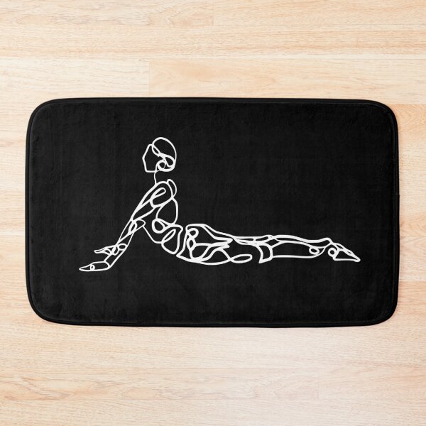 Item preview, Contour Line Yoga-Cobra Pose 2 (WI) designed and sold by FranksArtWorld.