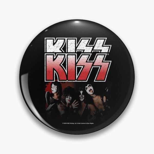 Item preview, KISS ® | Band image 1975 plus logo | Distressed design designed and sold by Petra Becker.