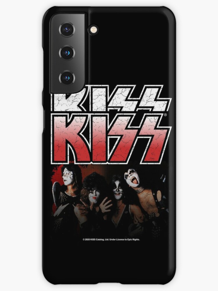 KISS Band image 1975 plus logo Distressed design