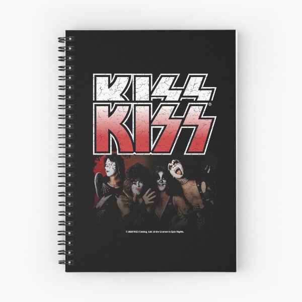 Item preview, KISS ® | Band image 1975 plus logo | Distressed design designed and sold by Petra Becker.