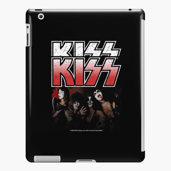 KISS ® | Band image 1975 plus logo | Distressed design iPad Snap Case