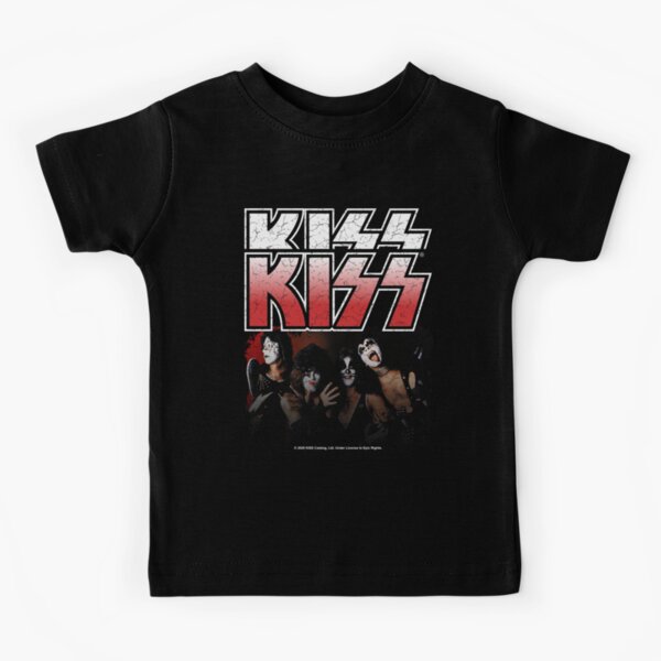 Artikel-Vorschau von KISS ® | Band Bild 1975 plus Logo | Distressed Design, designt und verkauft von Petra Becker.
