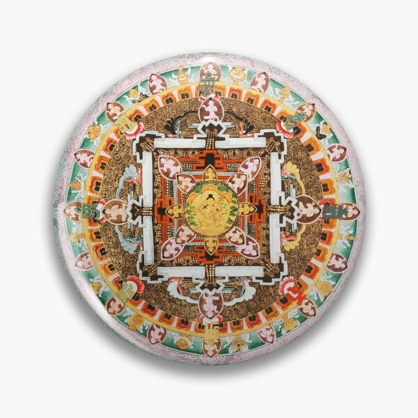 Item preview, Buddhist White Tara Mandala 48 designed and sold by GuyBlank.