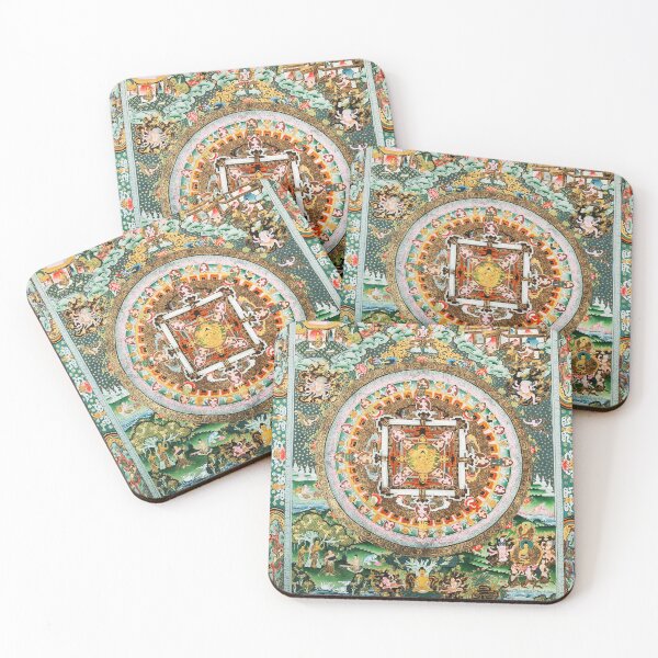 Item preview, Buddhist White Tara Mandala 48 designed and sold by GuyBlank.