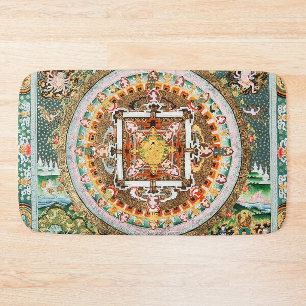 Item preview, Buddhist White Tara Mandala 48 designed and sold by GuyBlank.