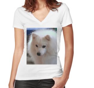 japanese spitz t shirt