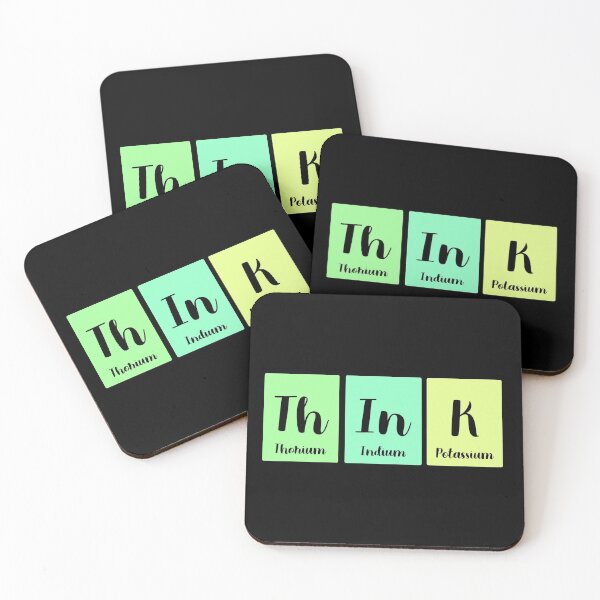 Item preview, Think Funny Chemistry Periodic Table Science Joke designed and sold by WarmlyGreetings.