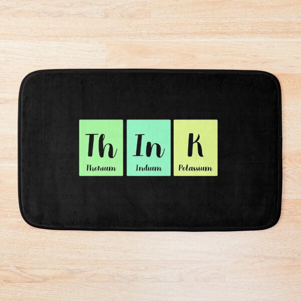 Item preview, Think Funny Chemistry Periodic Table Science Joke designed and sold by WarmlyGreetings.