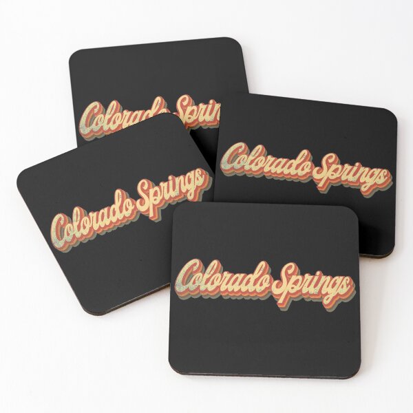 Item preview, Colorado Springs Colorado State Retro Vintage 70s 80s distressed designed and sold by CMonica73.