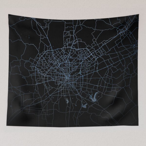 Item preview, San Antonio Texas City Map designed and sold by onyxember.