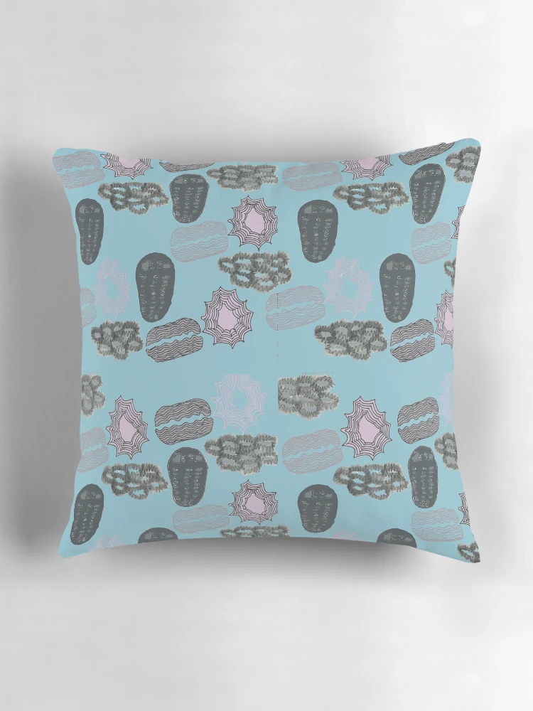 Thumbnail 3 of 4, Pillow, Shell Crew designed and sold by RubyPrintDesign.