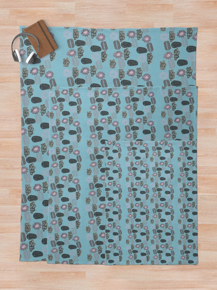 Thumbnail 5 of 6, Throw Blanket, Shell Crew designed and sold by RubyPrintDesign.