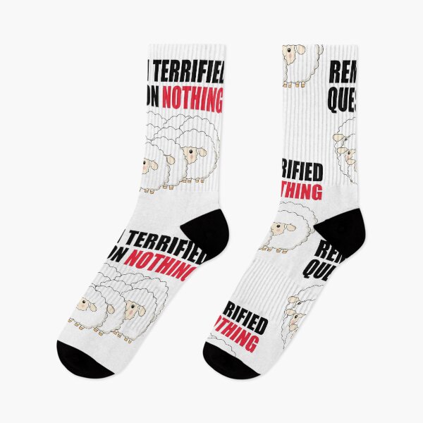 Item preview, Remain Terrified Question Nothing Sheep designed and sold by TravelScientist.