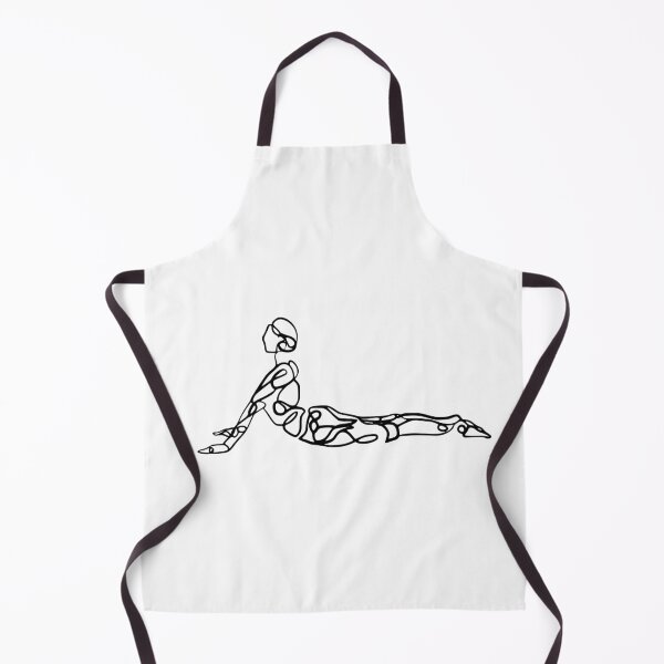 Item preview, Contour Line Yoga-Cobra Pose 2 designed and sold by FranksArtWorld.
