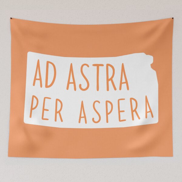 Item preview, ad astra per astra, Kansas slogan designed and sold by stuff-n-stuff.