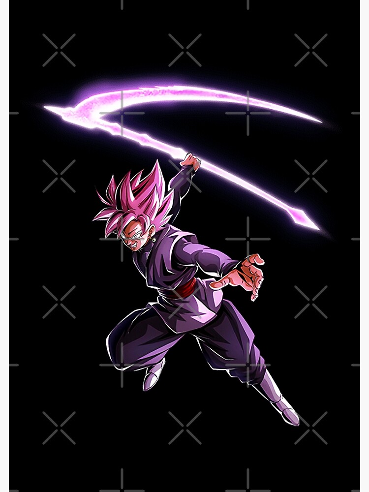 Rose Goku Black Manga Art  Magnet for Sale by Tammy1971