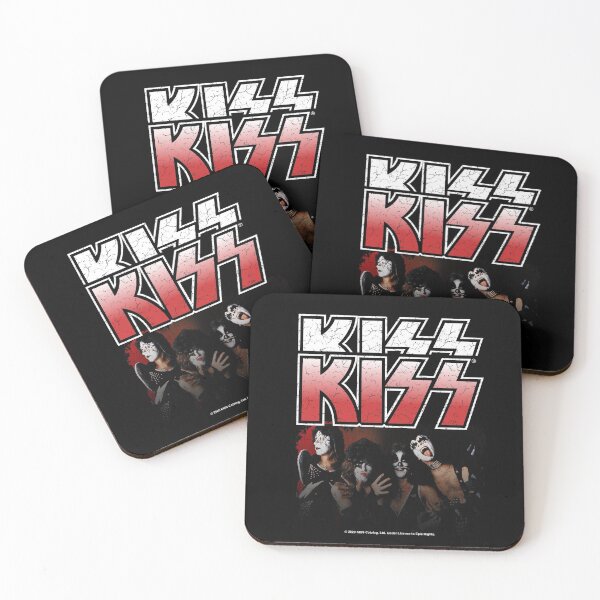 Item preview, KISS ® | Band image 1975 plus logo | Distressed design designed and sold by Petra Becker.