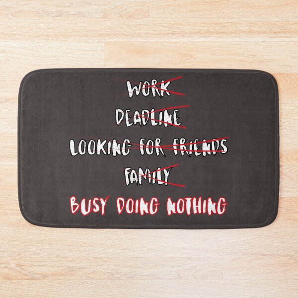 Item preview, Busy doing nothing designed and sold by Johandis.