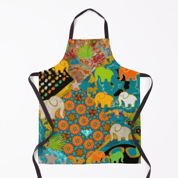 Item preview, Colorful Elephants Patchwork Design designed and sold by Pretty-Bird.