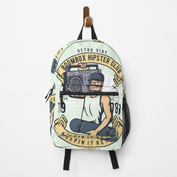Item preview, Boombox Hipster Club Retro Illustration designed and sold by Arko Ranger.