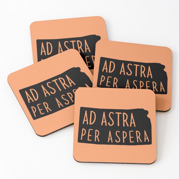Item preview, ad astra per astra, Kansas slogan designed and sold by stuff-n-stuff.