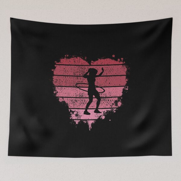 Item preview, Hula Hoop Vintage Heart Gift For Valentine's Day designed and sold by JokeGysen.