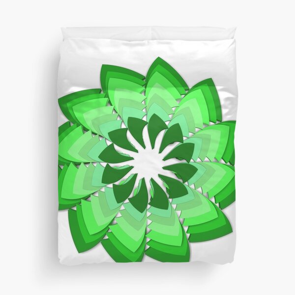Vintage Abstrack Neon Duvet Cover