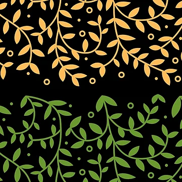 Artwork thumbnail, Leafy pattern by Raseelvm