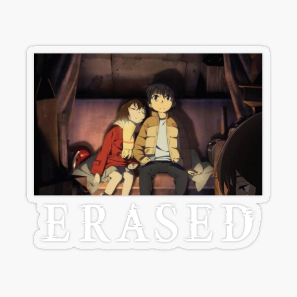 Erased Anime A4 Foil Art Unique Foil Print Japanese Anime 